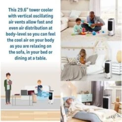 Honeywell 194 Cfm Indoor Evaporative Air Cooler W/remote Control -Air Conditioners 115179 w DetailedProductView12 Lg