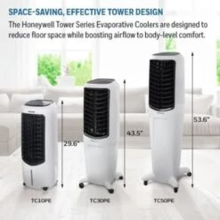 Honeywell 194 Cfm Indoor Evaporative Air Cooler W/remote Control -Air Conditioners 115179 w DetailedProductView6 Lg