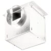 Broan® LOSONE SELECT® L250L Straight-Through Right Angle In-Line Ventilator, 8" Duct, 166 W, 120 VAC