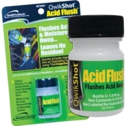 Qwikproducts Qwikshot® Acid Flush, One Treatment For Refrigerant And Oil