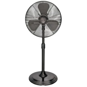 Hunter Retro Onyx Copper Pedestal Fan 16" 3 Hunter Retro Onyx Copper Pedestal Fan 16"