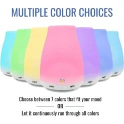 Healthsmart Essential Oil Diffuser & Cool Mist Humidifier For Small Rooms, White -Air Conditioners 208758 w DetailedProductView1 Lg