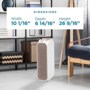 Danby Air Purifier Up To 210 Sq. Ft. In White 6 Danby Air Purifier Up To 210 Sq. Ft. In White - Image 4