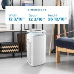 Danby Air Purifier Up To 450 Sq. Ft. In White 11 Danby Air Purifier Up To 450 Sq. Ft. In White -Air Conditioners 218468 DetailedProductView3 Lg