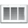 Truaire 20 In X 14 In White Return Air Filter Grille