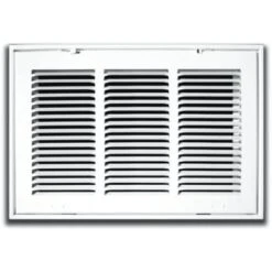 Truaire 20 In X 14 In White Return Air Filter Grille