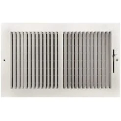 Truaire 14 In. X 8 In. 2-Way Steel Wall/ceiling Register