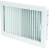 12x6" Single Deflection Sidewall/ceiling Register