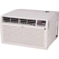 Lg® Wall Air Conditioner, 10,000 Btu Cool/11,200 Btu Heat, 230 Volt