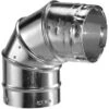 Duravent 3 In X 7.3 In 90-Degree Type B Gas Vent Elbow For Chimney Pipe