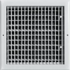 Truaire 8 In X 8 In Adjustable 1-Way Wall/ceiling Register