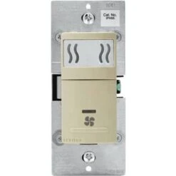Leviton Decora In-Wall Humidity Sensor & Fan Control 3 A Single Pole Ivory