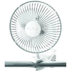 Air King 6 " Clip On 2-Speed Commercial Grade Desk Fan With Adjustable Head