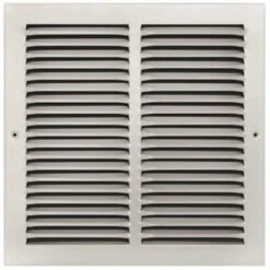 Truaire 12"x 12"white Stamped Return Air Grille
