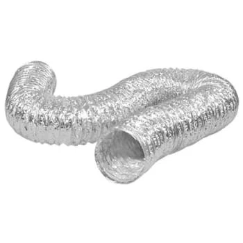 Everbilt 6 " X 25 ' Flxible Aluminum Foil Duct 3 Everbilt 6 " X 25 ' Flxible Aluminum Foil Duct