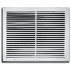 Truaire 30"x 20"white Fixed Bar Return Air Grille