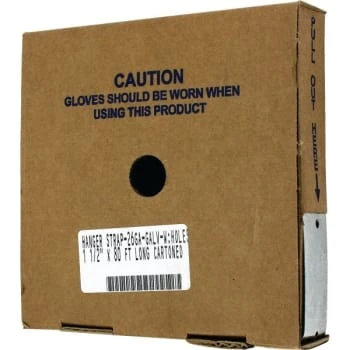 GENERIC 1.5 X 80' 26ga Hanger Strap With Holes 3 GENERIC 1.5 X 80' 26ga Hanger Strap With Holes