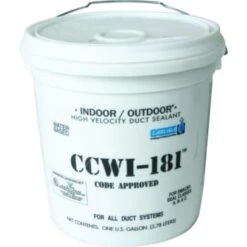 GENERIC High Velocity Duct Sealant, 1 Gallon, Indoor/outdoor Application, Water-Based