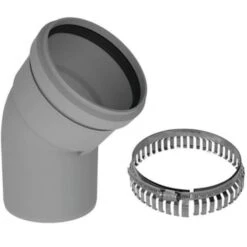 Duravent 3 " Diameter 45 Deg. Elbw Venting For Water Heaters -Air Conditioners 304411 DetailedProductView1 Lg