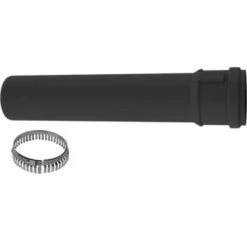 Duravent 3 " X 36 " Black Polypropylene Pipe Vent For Water Heaters