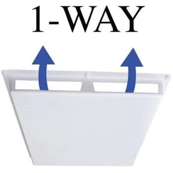 Elima-Draft Commercial Air Deflctor Cover For 24 X 24 Diffuser 4 Elima-Draft Commercial Air Deflctor Cover For 24 X 24 Diffuser - Image 2