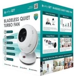 Greentech Environmental Bladeless 12-Speed 90 Deg. Oscillating Fan -Air Conditioners 321938 DetailedProductView6 Lg