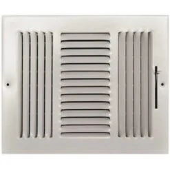Truaire 10 X 8 In. 3-Way Steel Wall/ceiling Register