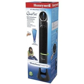 Honeywell Quietset 8 Speed Whole Room Tower Fan (2-Pack) 4 Honeywell Quietset 8 Speed Whole Room Tower Fan (2-Pack) - Image 2