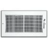 Truaire 12 In X 4 In 2-Way 1/3 In Fin Spaced Wall/ceiling Register 2 Truaire 12 In X 4 In 2-Way 1/3 In Fin Spaced Wall/ceiling Register -Air Conditioners TMP101214 MainProductImage Lg