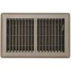Truaire 6 In X 10 In Floor Register , Brown -Air Conditioners TMP101627 MainProductImage Lg
