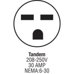 Amana® Digismart™ 12,000 Btu 230 Volt 30 Amp Heat Pump Ptac High Efficiency -Air Conditioners Tandem 30Amp Lg